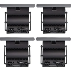 Zurfluh-Feller 4 Attaches de Tablier, Octoclick, Ep. 8 à  15 mm, Tube OCTO, Verrou pour Volet Roulant