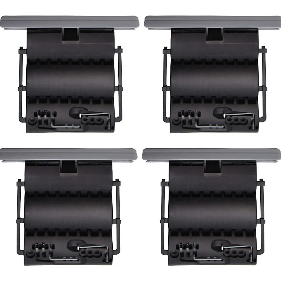 Zurfluh-Feller 4 Attaches de Tablier, Octoclick, Ep. 8 à 15 mm, Tube OCTO, Verrou pour Volet Roulant