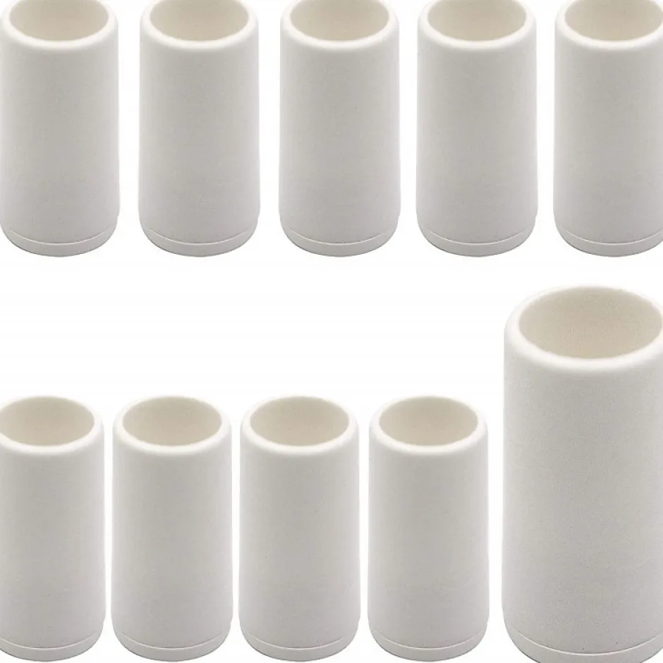 Zurfluh-Feller 10 Butées d'Arrêt, Blanc, Longueur 40 mm, pour Volet Roulant Manuel ou Motorié