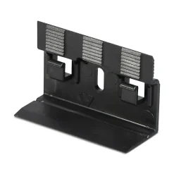 GoodHome 30 Clips de fixation PVC pour plinthe MDF