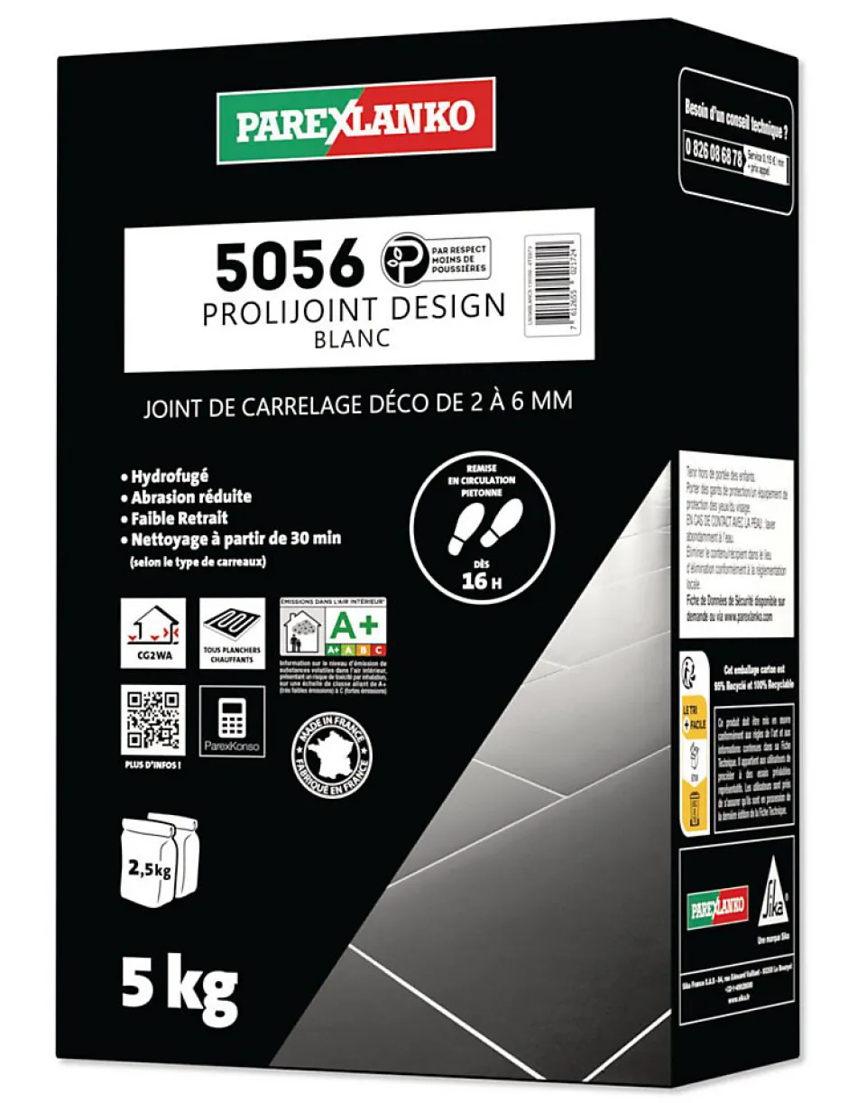 Parexlanko 5056 design blanc 5 kg