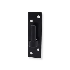 4 Gonds sur platine, Noir, Diamètre 14 mm, Acier, pour Volet Battant Bois ou PVC-Tirard Clearance