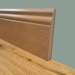 100 ml de plinthe DUCALE en fibre de bois compacte 120 x 15 mm, couleur chêne miel-Eternal Parquet Best