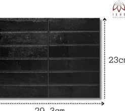 40 pièces 2,6m2 Panneaux de 3D Carreaux en plastique autocollants Revêtement mural imperméable Carreaux-Ikhemalarka Online