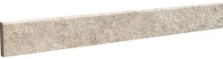 5 Plinthes carrelage beige Denali l.7,5 x L.60 cm