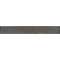 2 Plinthes carrelage effet béton marron cuivré L.60 x l.7,5cm x ép.7,4 mm, Upper- Outlet