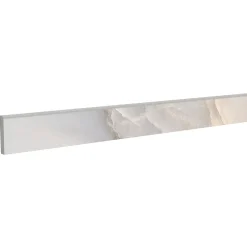 5 plinthes carrelage effet marbre beige brillant L.60 x l.7,5 cm x ép.9 mm, Harvey