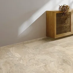 5 Plinthes carrelage Siena beige l.7 x L.60 cm