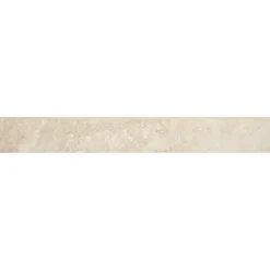 Alaplana 5 Plinthes en porcelaine effet béton beige mat L.60 x l.7,5 cm x ép.8,5 mm, Nor