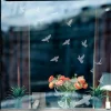 15 stickers oiseaux anti-collision translucide 65 x 65 cm-Ambiance Sticker Discount