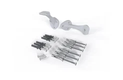 2 supports de fixation pour main courante-Alumin'home Clearance