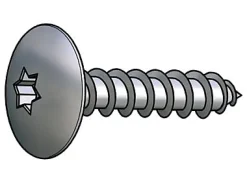 Afbat 8 vis pentures ø7 mm longueur 30 mm - acier noir