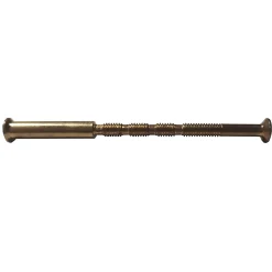 2 vis relieuses sectionnables acier ⌀7 mm H. 7 x L.60 mm doré- Sale