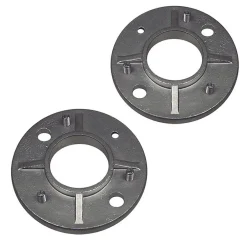 2 x Embase diam. 100 mm à souder + 3 vis de réglage - pour tube diam. 42,4 mm - Inox 316-MySystem Sale