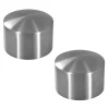 2 x Embout arrondi pour main courante bois diam. 42,4 - Inox 304-MySystem Clearance
