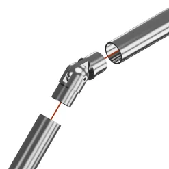 2 x Raccord orientable pour tube diam. 42,4 x 2 mm - Inox 316-MySystem New