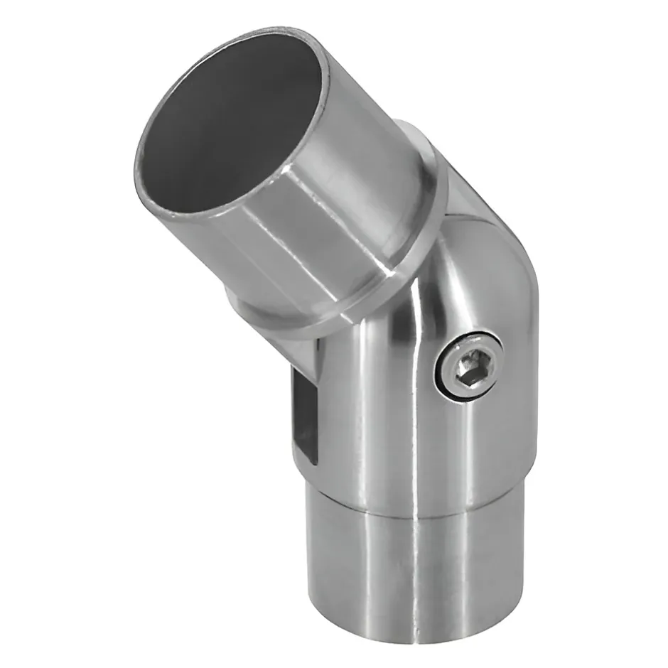 MySystem 2 x Raccord orientable pour tube diam. 42,4 x 2 mm - Inox 304