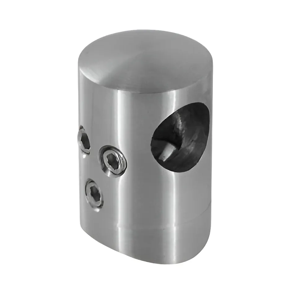 MySystem 10 x Support de liaison transerval sur Tube diam. 42,4 pour Barre diam. 12 mm - Inox 304