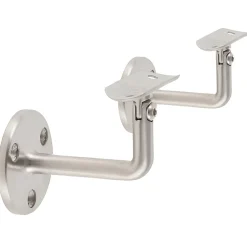 MySystem 2 x Support mural orientable - Main courante diam. 42,4 mm - Platine 3 trous fraisés - Inox 304