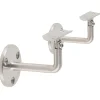 2 x Support mural orientable - Main courante diam. 42,4 mm - Platine 3 trous fraisés - Inox 316-MySystem Hot