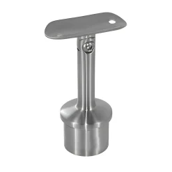 2 x Support orientable main courante diam. 42,4 à coller sur tube diam. 42,4 x 2 mm - Inox 304-MySystem Sale