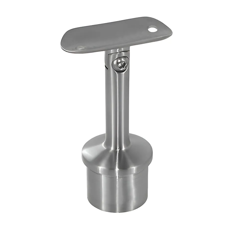 2 x Support orientable main courante diam. 42,4 à coller sur tube diam. 42,4 x 2 mm - Inox 304-MySystem Sale