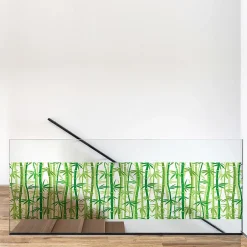 Adhésif Film Fenêtre Anti Regard Occultant - BAMBOUS - Stickers Autocollant Brise-Vue pour Vitres & Porte de Douche - 40x200cm-Ambiance Sticker Clearance