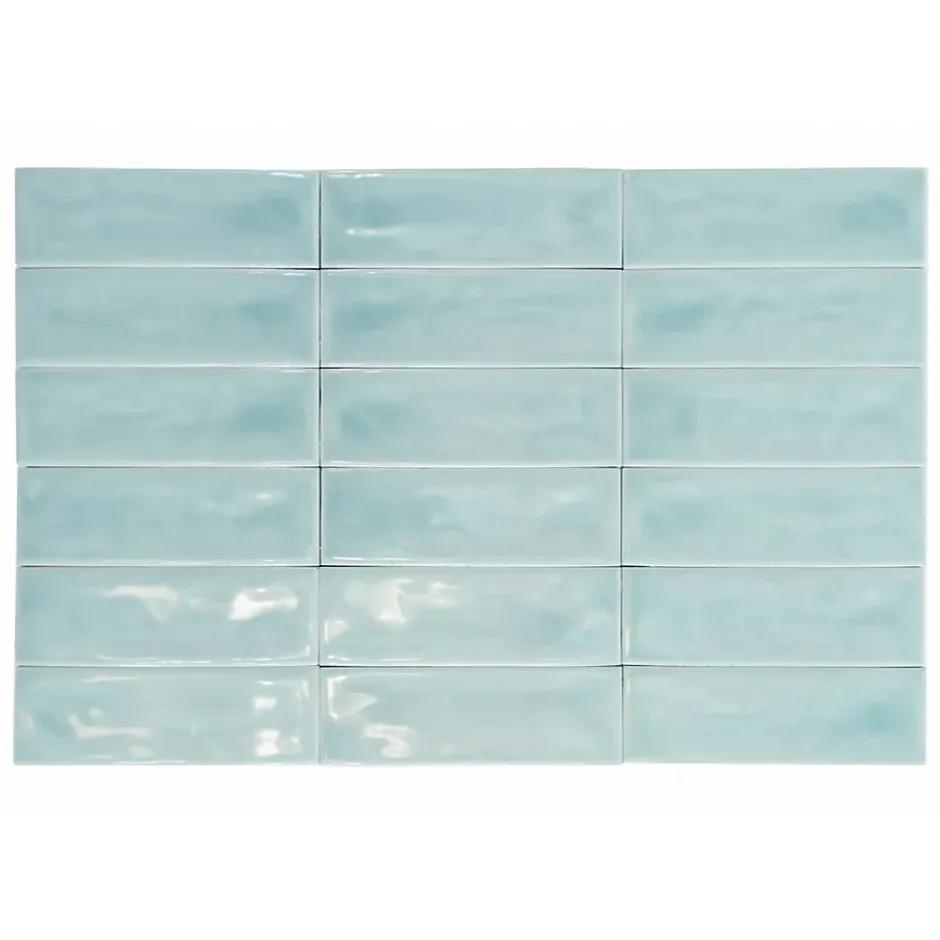 Lux Mosaic Altea Mint Série Revêtement grès cérame premium 5x15 cm.