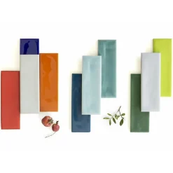 Lux Mosaic Altea Pearl Série Revêtement grès cérame premium 5x15 cm.