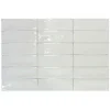 Lux Mosaic Altea White 5x15 cm Carrelage Grès Cérame Premium