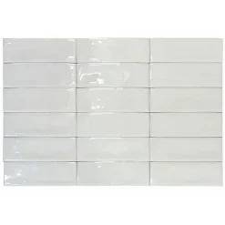 Lux Mosaic Altea White 5x15 cm Carrelage Grès Cérame Premium