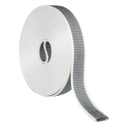- Sangle pour volets roulants - 22 mm x 6 m - Gris/Blanc-Amig New