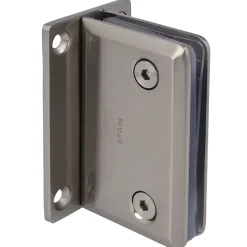 Amig - Support mural pour panneau en verre D - 88 x 54 mm - Zamak - Chromé brillant