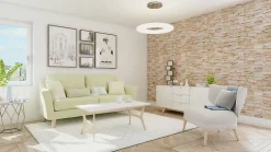 Stegu Angle plaquette de parement plâtre Istria (vendu par 10 pièces)