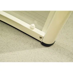 Arctom Auvent ARC 160x70, couleur blanc RAL9016, plaque incolore