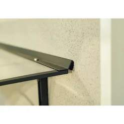 Arctom Auvent LARA 150x83,5, couleur anthracite RAL7016, plaque incolore