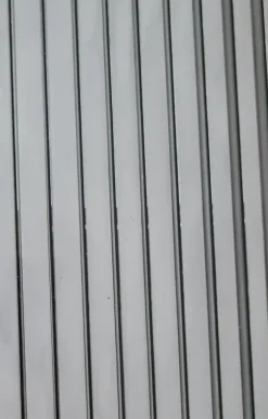 Arctom Auvent Ruba 120x54, couleur anthracite RAL7016, plaque anthracite