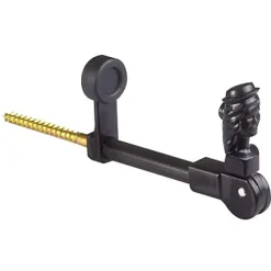 Afbat Arrêt de bergère à visser luxe l.150 noir