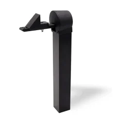 Tirard Arrêt de Portail Battant et Tube, Hauteur 320, Ep. 28 à 86 mm, Arrêt en Composite Tube en Aluminium