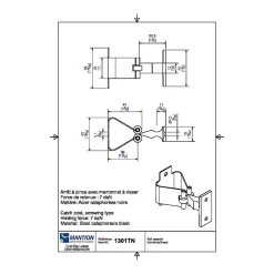 Arrêt Renault à pince petit model - - 1301TN-Mantion