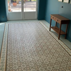 Authentiques carreaux de ciment - Modèle Elégance ELE7 de - La boite de 14 carreaux soit 0,56 m²-Floorilège Clearance