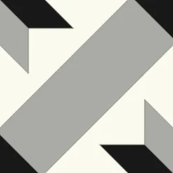 Authentiques carreaux de ciment - Modèle Véga VEG14 de - La boite de 14 carreaux soit 0,56 m²-Floorilège Outlet