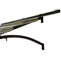 Auvent à cadre en aluminium DIAMONDS Straight T-150 8017 avec revêtement monolithique en polycarbonate-Starkedach Online