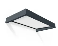 Auvent acrylique et alu Sophia 160 x 95 cm-Palram - Canopia Best