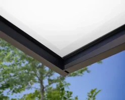 Auvent acrylique et alu Sophia 160 x 95 cm-Palram - Canopia Best