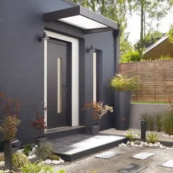 Auvent acrylique et alu Sophia 160 x 95 cm-Palram - Canopia Best