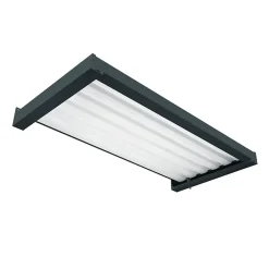 Auvent Bioclimatique orientable MERI (Gris Anthracite et Blanc Brillant - 1.50 x 1.016 m)-Telco Home Automation