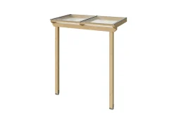 Skan Holz Auvent bois Anklam 1, 220 x 124 cm, épicéa, non traité