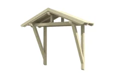 Skan Holz Auvent bois Stralsund 2, 289x116cm, épicéa, non traité