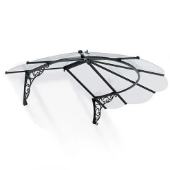 Auvent de porte Iris - 1.75 m--Canopia Online